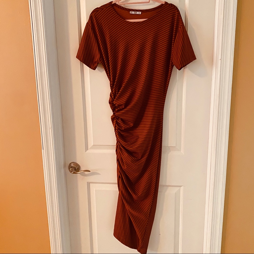 Zara Dress with Draped Detail
